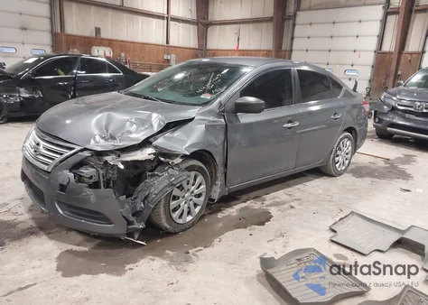 2015 Nissan Sentra Sv from USA, damaged, VIN 3N1AB7AP2FL684227